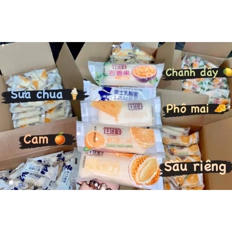 [BÃO SALE] [Đủ vị] Combo 10 Chiếc Bánh sữa chua Horsh Ông già Đài Loan Date mới nhất (Lẻ 1 cái)