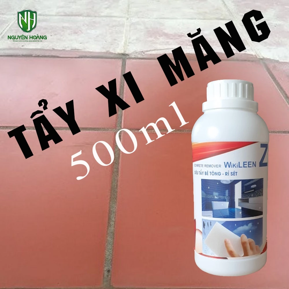 Dung dịch tẩy bê tông - Xi măng - Rỉ sét - 500ML