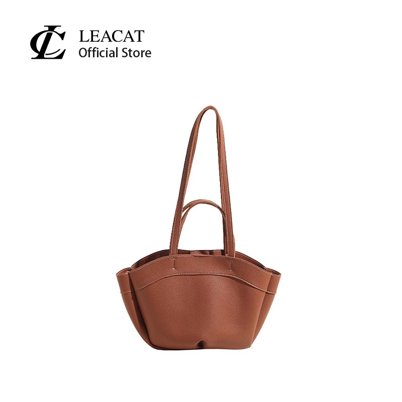 Ảnh sản phẩm do Shopee hiển thị, kiểm tra ngày 9/8/26 Túi Tote Leacat thời trang dung tích lớn túi mẹ và trẻ em đeo vai đơn túi mua sắm di động đang được đối chiếu cho người mua tại Việt Nam