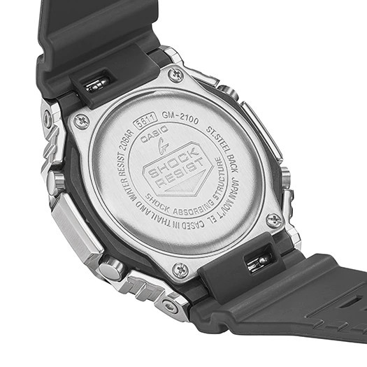 Đồng Hồ Casio Nam Dây Nhựa Chính Hãng GSHOCK GM-2100-1ADR - Hình 6