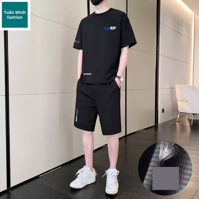 Đồ Bộ Quần Áo Thể Thao Nam Mùa Hè Chất Thun Lạnh Co Giãn 4 Chiều Gía rẻ tuần minh fashion 014