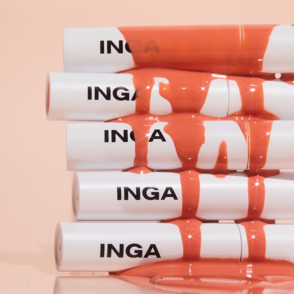 Inga GLASSY Water Glow Lip Tint (SNOWY / GLASSY _ 13 màu) - Hình 8