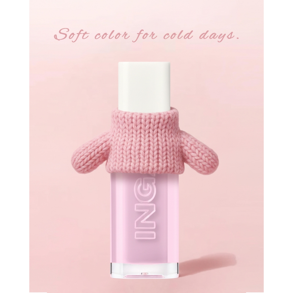 Inga GLASSY Water Glow Lip Tint (SNOWY / GLASSY _ 13 màu) - Hình 2