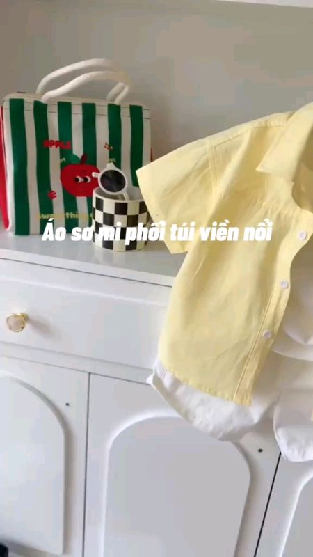 Áo sơ mi bé trai #videohangthoitrang #luotvuimualien #shopeecreator #shopeevideo