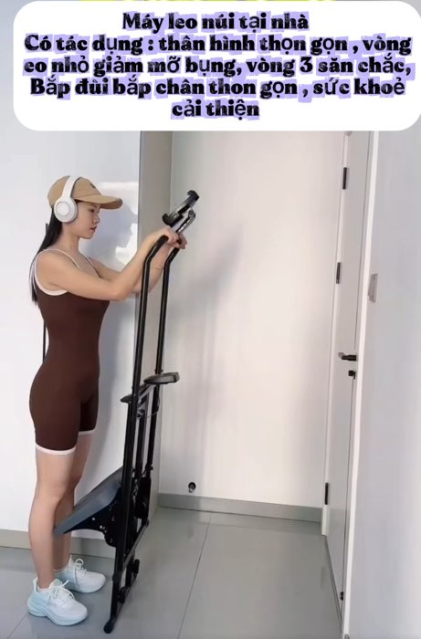 Máy leo núi tại nhà, máy chạy bộ trên không, máy leo bậc thang #HangMoiVe #ShopeeCreator #LuotVuiMuaLien #KOLUyTin #ShopeeVideo