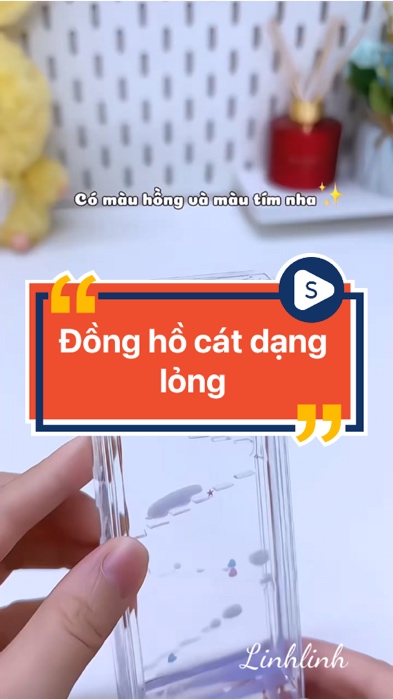 Đồng hồ cát dạng lỏng #LuotVuiMuaLien #shoppeevideo #HangMoiVe #KOLUyTin #ShopeeCreator #NgoiSaoTiemNang