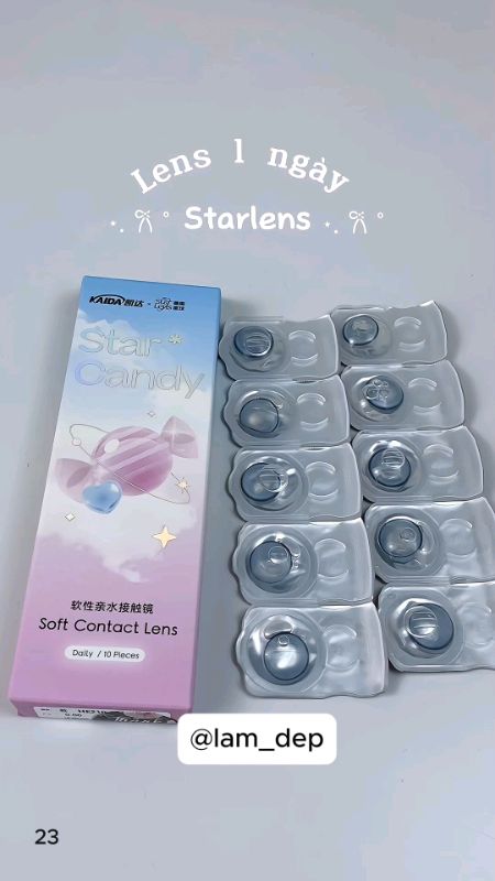 Lens 1 ngày Starlens #HangMoiVe #sansalecungkol #LuotVuiMuaLien #ShopeeCreator #ShopeeVideo #xuhuong