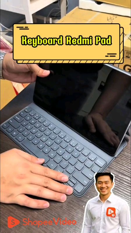 Keyboard Máy tính bảng Redmi Pad #xiaomi #LuotVuiMuaLien #VideohangDienTu #ShopeeCreator #maytingbang #ShopeeVideo #redmipad #keyboard