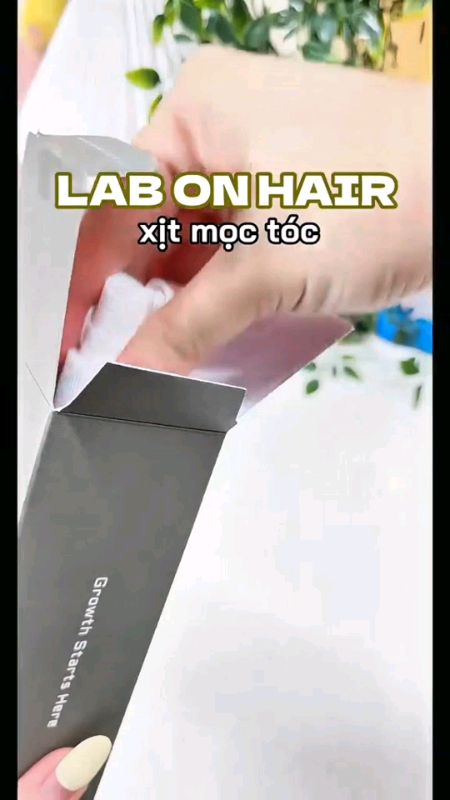 Xịt mọc tóc Lab on hair #xitmoctoc #xitmoctoclabonhair #kichmoctoc #ShopeeCreator #LuotVuiMuaLien #shopeevideo