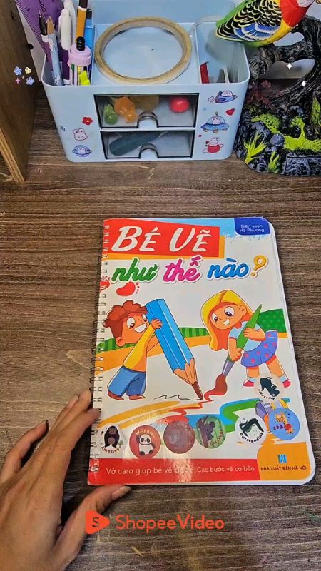 Sách cho bé tập vẽ #LuotVuiMuaLien #KOLUyTin ##SandealcungKOL #ShopeeCreator #HangMoiVe #ShopeeVideo