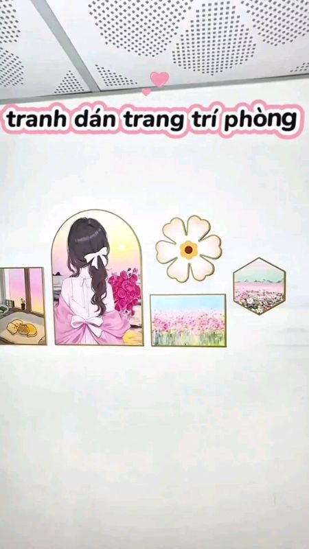Tranh trang trí tường #trangtrituong #tranhdantuong #LuotVuiMuaLien #ShopeeVideo #shopeecreator