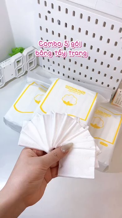 Bông tẩy trang#VideohangLamDep#KOLUyTin #ShopeeVideo #ShopeeCreator #LuotVuiMuaLien