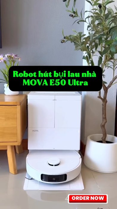 Mua tại video rẻ hơn, Robot Hút Bụi Lau Nhà Mova E50 ULTRA #VideohangDienTu #LuotVuiMuaLien #ShopeeVideo #KOLUyTin #ShopeeCreator #xuhuong