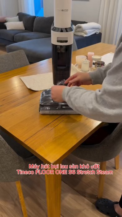 Mua tại video rẻ hơn, Máy hút bụi lau sàn khô ướt Tineco Floor One S6 Stretch Steam #ShopeeVideo #ShopeeCreator #LuotVuiMuaLien #xuhuong #KOLUyTin #Vi