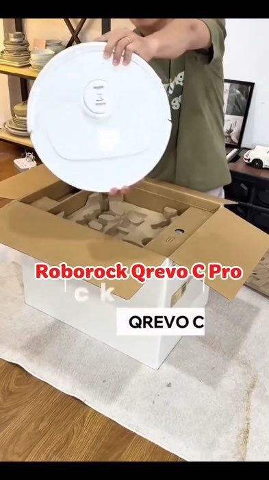 Mua tại video rẻ hơn, Robot hút bụi lau nhà Roborock Qrevo C Pro #LuotVuiMuaLien #ShopeeVideo #ShopeeCreator #xuhuong #KOLUyTin