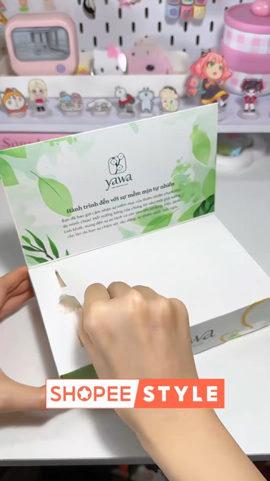 Bông tẩy trang yawa #bongtaytrang #yawa #LuotVuiMuaLien #HangMoiVe #KOLUyTin #ShopeeVideo