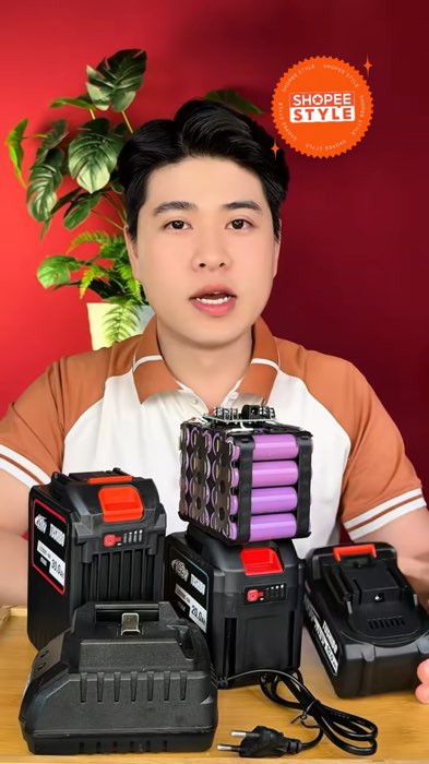 Pin máy khoan #pinmaykhoan #KOLUyTin #LuotVuiMuaLien #HangMoiVe #VideoHangGiaDung