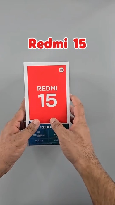 Mua tại video rẻ hơn, Điện Thoại Xiaomi Redmi 15  #LuotVuiMuaLien #ShopeeVideo #ShopeeCreator #xuhuong