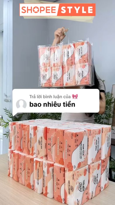 Giấy ăn topgia #giayantopgia #giaytopgia #ShopeeVideo #HangMoiVe #LuotVuiMuaLien #KOLUyTin