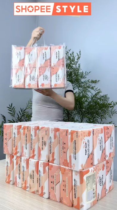 Giấy ăn rút topgia #giayantopgia #giaytopgia #ShopeeVideo #HangMoiVe #LuotVuiMuaLien #KOLUyTin