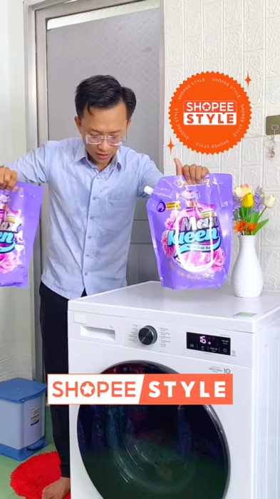 Nước giặt maxkleen hương nước hoa #nuocgiat #nuocgiatxa #MaxKleen #ShopeeVideo #KOLUyTin #HangMoiVe #LuotVuiMuaLien
