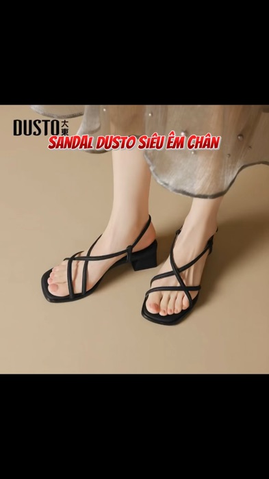 Sandal Dusto hack dáng #ShopeeCreator #ShopeeVideo #LuotVuiMuaLien #xuhuong #KOLUyTin