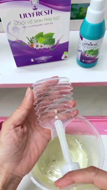 muối vệ sinh phụ nữ