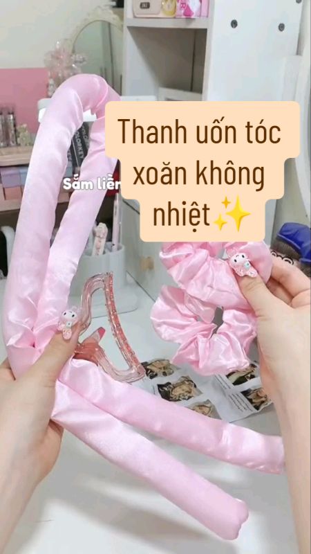 Thanh uốn làm tóc xoăn không nhiệt✨#LuotVuiMuaLien #HangMoiVe #VideohangLamDep #ReviewOnShopeeVideo #ShopeeVideo #ShopeeCreator