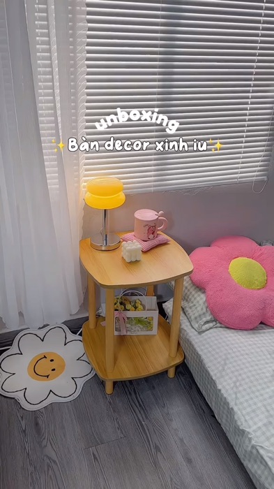 Kệ gỗ để đầu giường decor #ShopeeVideo #VideohangDoiSong #VideohangNhaCua #ShopeeCreator #LuotVuiMuaLien #KOLUyTin #xuhuong #decor #trangtri #noithat