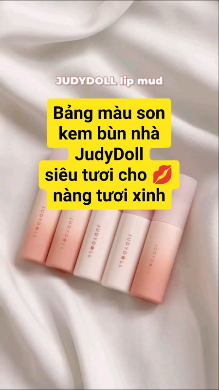 Son kem bùn Lip Mud lâu trôi bảng màu siêu tư...