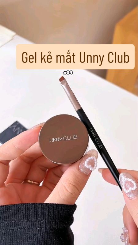 Gel kẻ mắt và chân mày Unny Club✨#SandealcungKOL #VideohangLamDep #LuotVuiMuaLien #KOLUyTin #ShopeeCreator #ShopeeLamDep #makeup