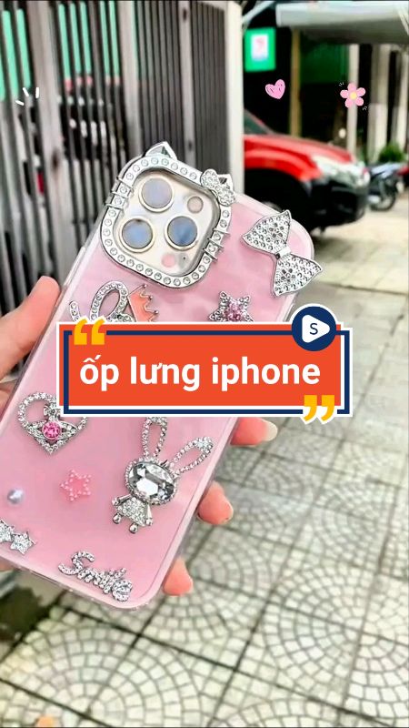 Em ốp lưng iphone cưng xỉu luôn mấy bà #oplungiphone #opiphone #LuotVuiMuaLien #ShopeeCreator #ShopeeVideo