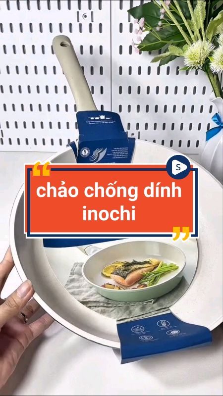 Chảo chống dính Inochi vân đá #chaochongdinh #chaochongdinhinochi #ShopeeVideo #ShopeeCreator #LuotVuiMuaLien