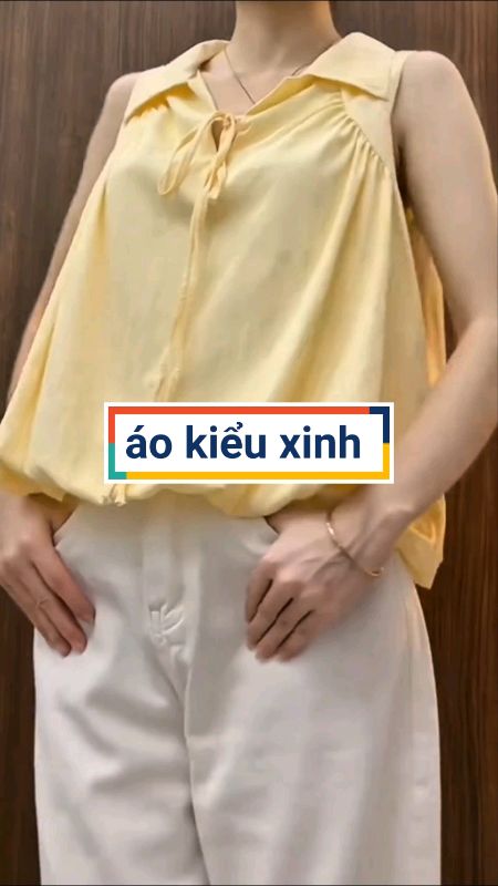 Áo kiểu xinh màu nào cũng xinh luôn #aokieu #aokieuxinh #videohangThoiTrang #ShopeeVideo #ShopeeCreator