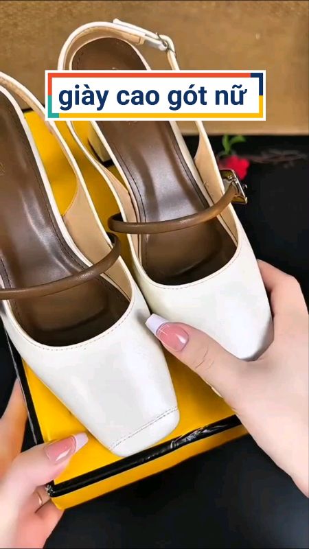 Giày cao gót xinh có cao 5 phân, 7 phân #giaynu #giaycaogotnu #ShopeeCreator #videohangThoiTrang #ShopeeVideo #HangMoiVe