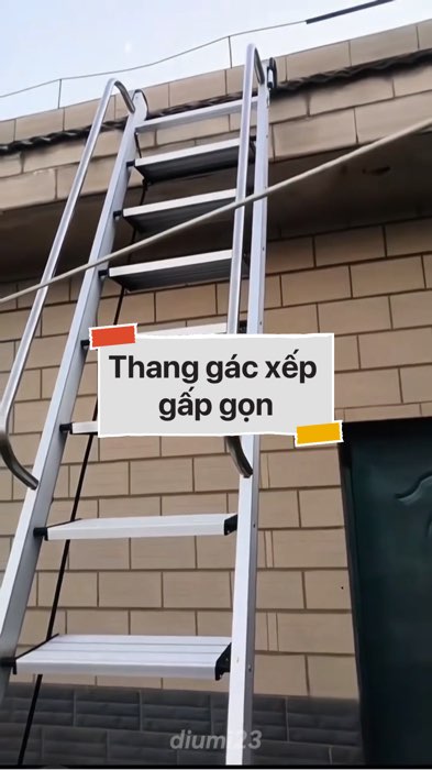 ￼Thang gác xếp gấp gọn #VideoHangGiaDung#shopeestyle#ShopeeVideo#ShopeeCreator #LuotVuiMuaLien #diumi938