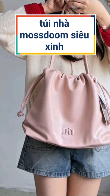 Túi này nhà mossdoom siêu xinh #tuixach #tuimossdoom #ShopeeVideo #ShopeeCreator #LuotVuiMuaLien #HangMoiVe #SandealcungKOL