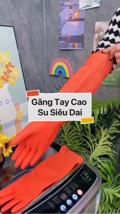 ￼Găng Tay Cao Su Siêu Dai #VideohangTieuDung #shopeestyle#ShopeeVideo#ShopeeCreator #LuotVuiMuaLien#KOLUyTin#Videomuasam #SandealcungKOL #diumi974