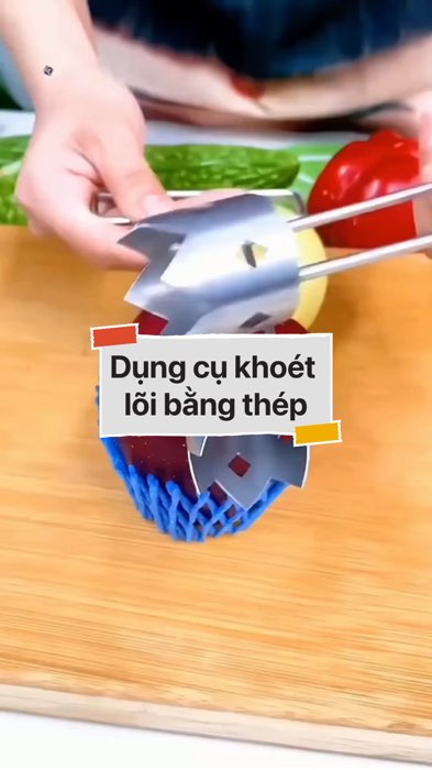 Dụng cụ khoét lõi bằng thép #VideoHangGiaDung#shopeestyle#ShopeeVideo#ShopeeCreator #LuotVuiMuaLien #diumi15