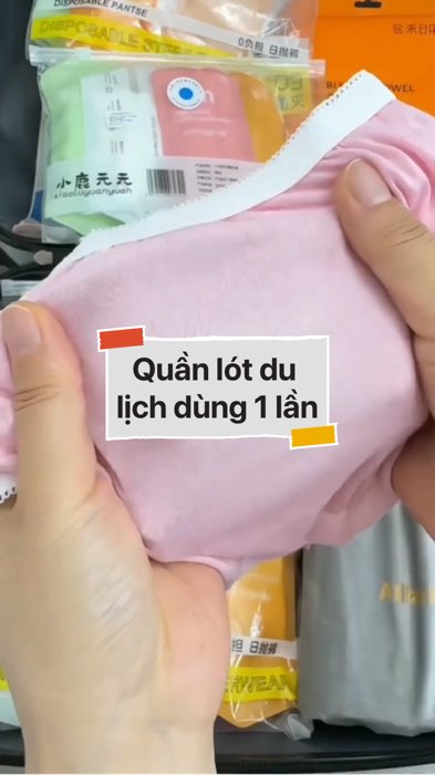 Quần lót du lịch dùng 1 lần #VideohangTieuDung #shopeestyle#ShopeeVideo#ShopeeCreator #LuotVuiMuaLien#KOLUyTin#Videomuasam #SandealcungKOL #diumi133