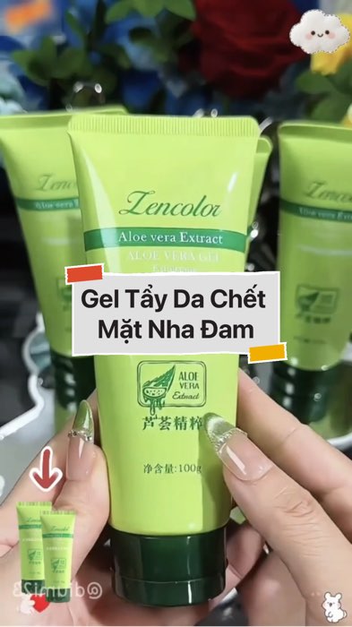 Gel Tẩy Da Chết Mặt Nha Đam #VideohangLamDep#shopeestyle#ShopeeVideo#ShopeeCreator #LuotVuiMuaLien#KOLUyTin#Videomuasam #SandealcungKOL #diumi150