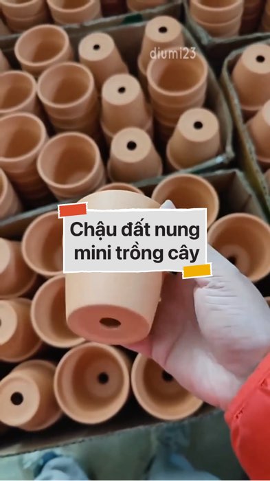 Chậu đất nung mini #VideohangDoiSong#ShopeeVideo#ShopeeCreator #LuotVuiMuaLien#KOLUyTin#Videomuasam #SandealcungKOL #diumi172