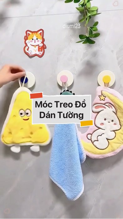Móc Treo Đồ Dán Tường Siêu Dính #VideoHangGiaDung#shopeestyle#ShopeeVideo#ShopeeCreator #LuotVuiMuaLien #diumi175