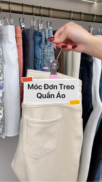 ￼ Móc Đơn Treo Quần Áo #VideoHangGiaDung#shopeestyle#ShopeeVideo#ShopeeCreator #LuotVuiMuaLien #diumi194