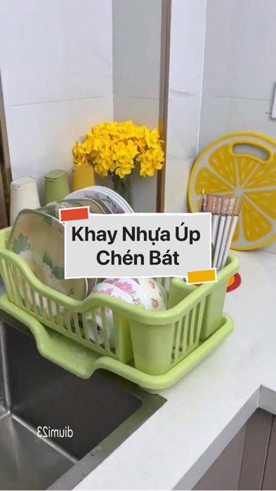 ￼Khay Nhựa Úp Chén Bát