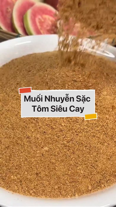 Muối Nhuyễn Sặc Tôm Siêu Cay #VideohangTieuDung #shopeestyle#ShopeeVideo#ShopeeCreator #LuotVuiMuaLien#KOLUyTin#Videomuasam #SandealcungKOL #diumi273