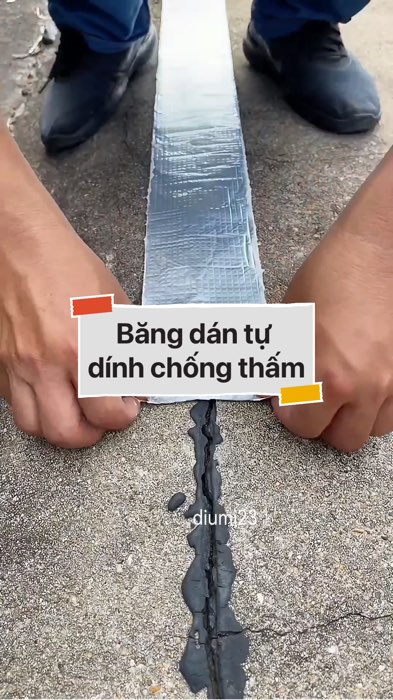 Băng dán tự dính chống thấm #VideohangDoiSong#ShopeeVideo#ShopeeCreator #LuotVuiMuaLien#KOLUyTin#Videomuasam #SandealcungKOL #diumi275