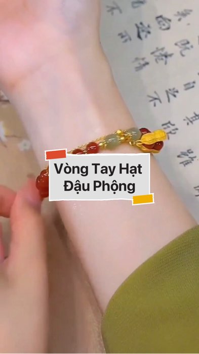 Vòng Tay Hạt Đậu Phộng May Mắn #VideohangThoiTrang#shopeestyle#ShopeeVideo#ShopeeCreator#LuotVuiMuaLien#KOLUyTin #diumi293