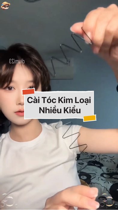 Cài Tóc Kim Loại Nhiều Kiểu #VideohangThoiTrang#shopeestyle#ShopeeVideo#ShopeeCreator#LuotVuiMuaLien#KOLUyTin #diumi36
