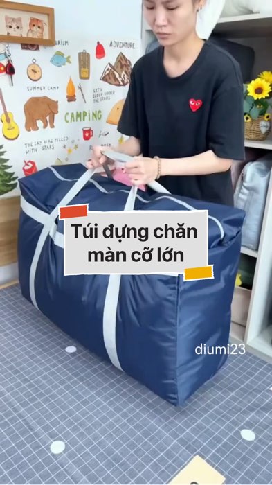 Túi đựng chăn màn cỡ lớn #VideohangDoiSong#ShopeeVideo#ShopeeCreator #LuotVuiMuaLien#KOLUyTin#Videomuasam #SandealcungKOL #diumi231